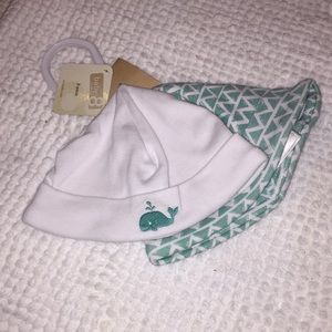 Two baby hats 6-12 months